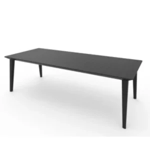 Prezzo basso | Tavolo Allibert Lima estensibile 160/240 cm Graphite