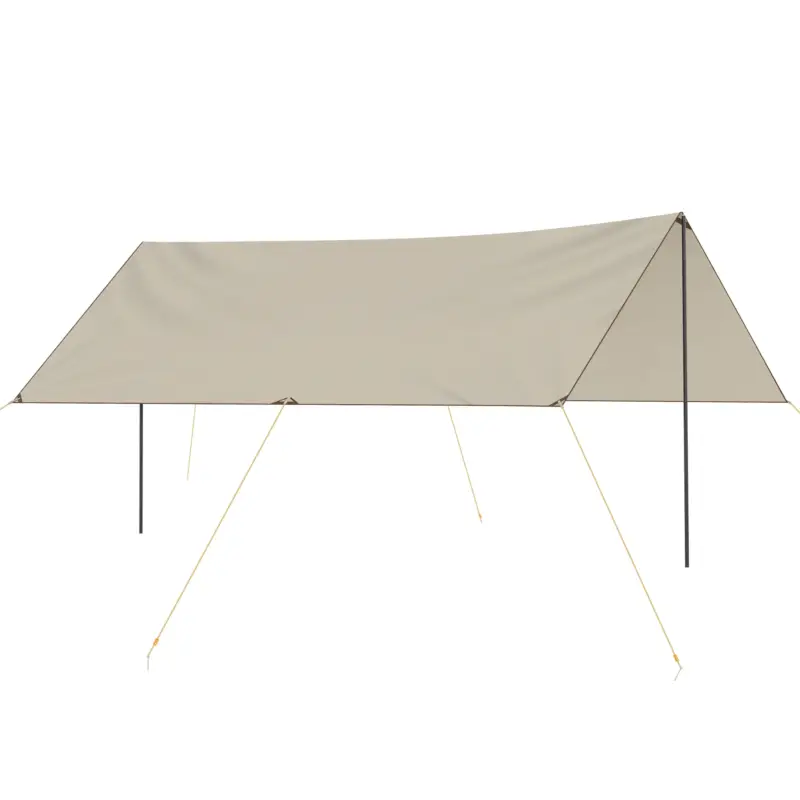 Easycomfort Telo Ombreggiante Protettivo in Tessuto Oxford con Borsa, Funi, Picchetti e Aste Incluse, 300x500x240 cm | Ora disponibile
