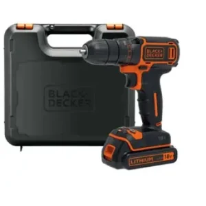 Acquista online | Trapano Black & Decker 18V-1,5AH LITIO Modello BDCDC18K