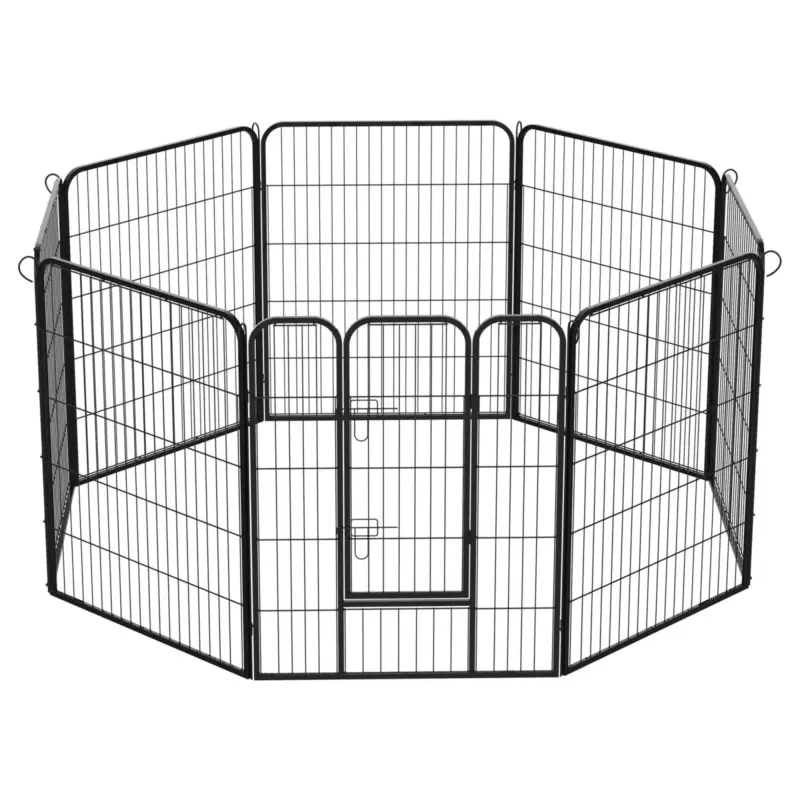 Ultimi pezzi | EASYCOMFORT Recinto per cani per Animali domestici 8 Pezzi 80x100cm