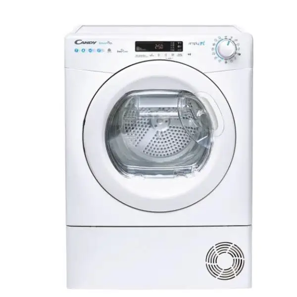 Asciugatrice slim a Pompa di Calore Candy 7 Kg CSO4 H7A1DE-S Wi-Fi Classe A+ | Risparmia ora