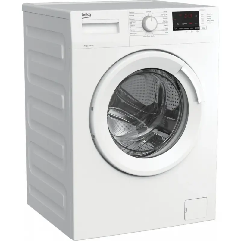 Compra online | Lavatrice Slim a Carica Frontale Beko 6 Kg WTXS61032W/IT 1000 Giri Classe E