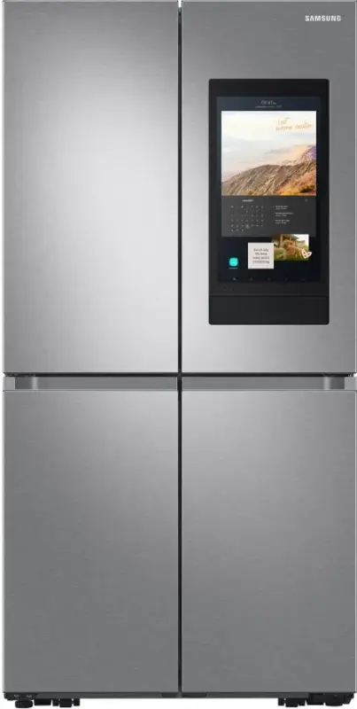 Frigorifero 4 porte Samsung RF65A977FSR 637 Litri Classe energetica F (A178xL91,2xP71,6) Total No Frost Family Hub Intrattenimento Food AI Inox - Acquista dal produttore