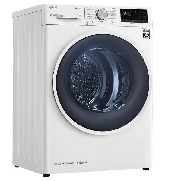 Affare | Asciugatrice a Pompa di calore LG RH90V9AVHN 9 Kg Eco Hybrid (A85xL60xP69) Classe A+++