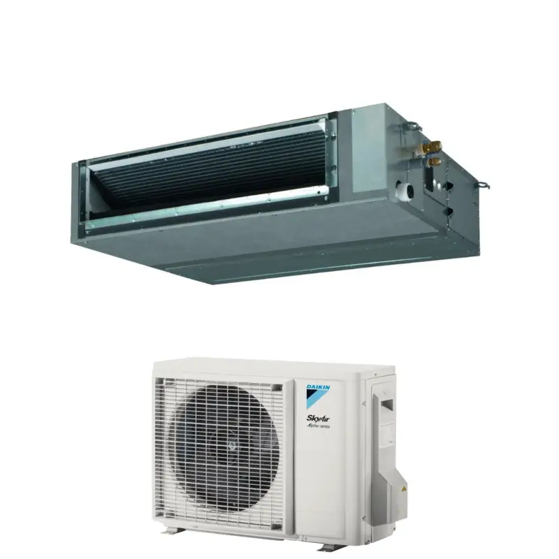 Solo oggi | Climatizzatore Condizionatore Daikin Bluevolution Canalizzato Canalizzabile Media Prevalenza 24000 Btu FBA71A + RZAG71NV1 Monofase R-32 Wi-Fi Optional Classe A++/A+