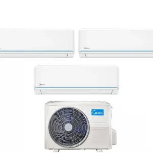 Acquista online - Condizionatore Trial Split Midea Evolution 9+9+12 con M3OG-21HFN8-Q R-32 Wi-Fi Integrato
