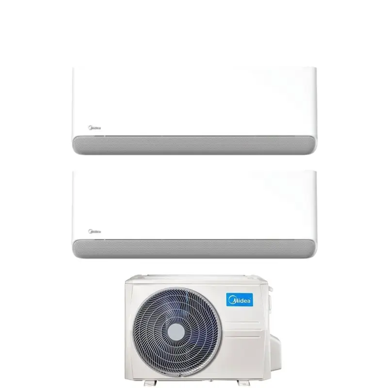 Ultimi giorni | Condizionatore Dual Split Midea Breezeless E 9+9 con M2OH-14HFN8-Q R-32 Wi-Fi Integrato