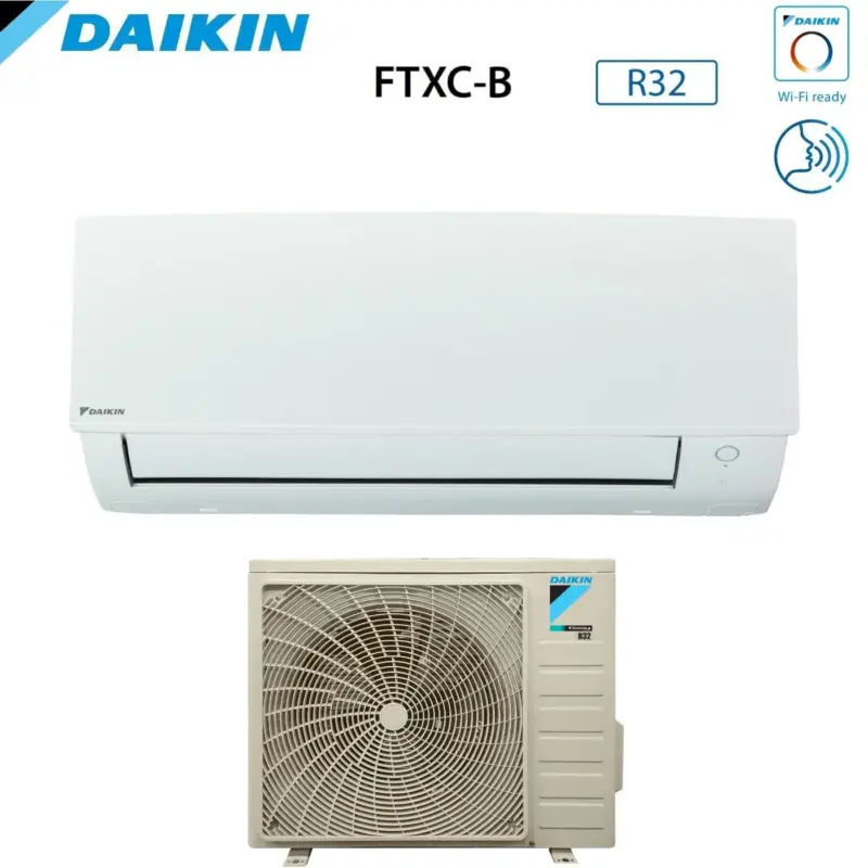 Climatizzatore Condizionatore inverter Daikin serie SENSIRA 9000 Btu FTXC25B R-32 Wi-Fi Optional | Diretto dalla fabbrica