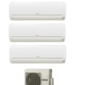 Climatizzatore Condizionatore Trial Split Inverter Hitachi serie Dodai Frostwash 7000+7000+9000 con RAM-53NE3F R-32 Wi-Fi Optional - NOVITA' 7+7+9 | Prezzo conveniente