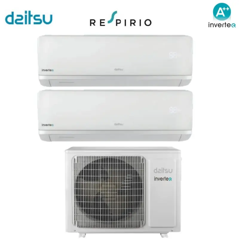 DAITSU DUAL SPLIT INVERTER GRUPPO FUJITSU ASD9U2I 9000+9000 BTU Classe A+ - Super offerta