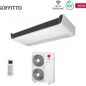 Fino a esaurimento | Condizionatore a Soffitto LG Standard 60000 Btu UV60F + UUD3 Trifase R-32 Wi-Fi Optional con Telecomando