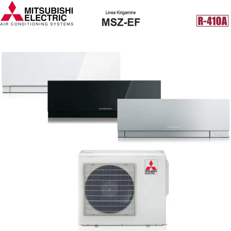 Spedizione rapida - Climatizzatore Condizionatore Mitsubishi Electric Trial Split Inverter Serie Kirigamine Zen Ef 12+12+12 Con MXZ-3E68VA2 R-410 12000+12000+12000 Disponibile In Vari Colori Wi-Fi Optional