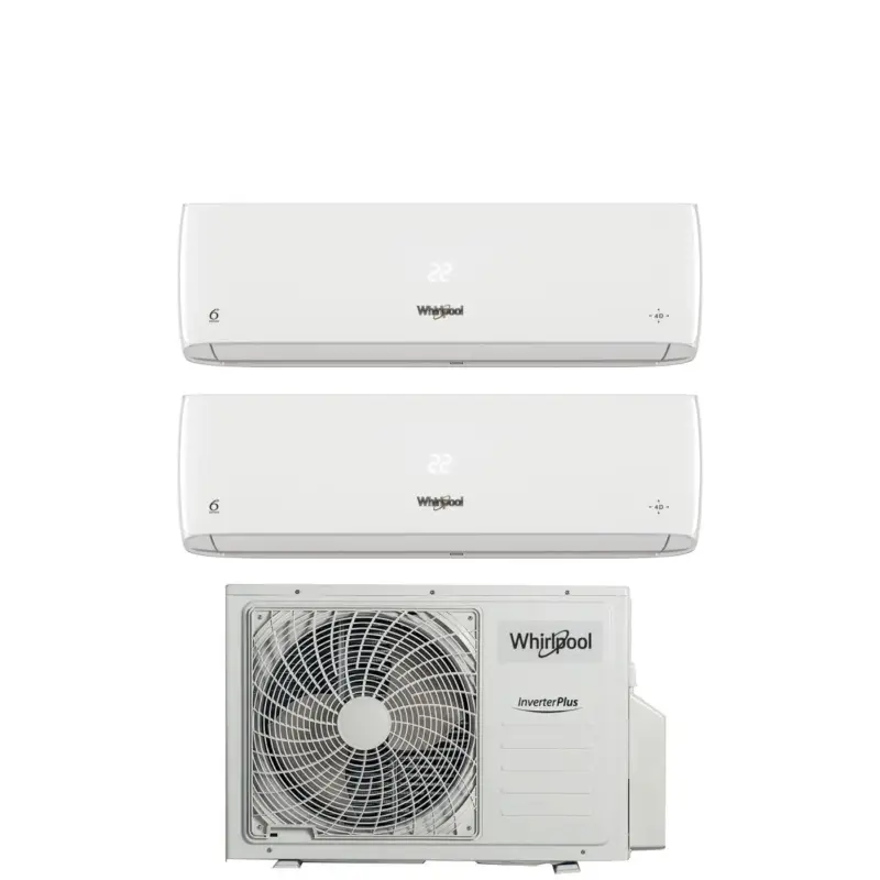Prezzo promozionale | Climatizzatore Condizionatore Whirpool Dual Split Inverter 9+12 WA20ODU32 R-32 9000+12000