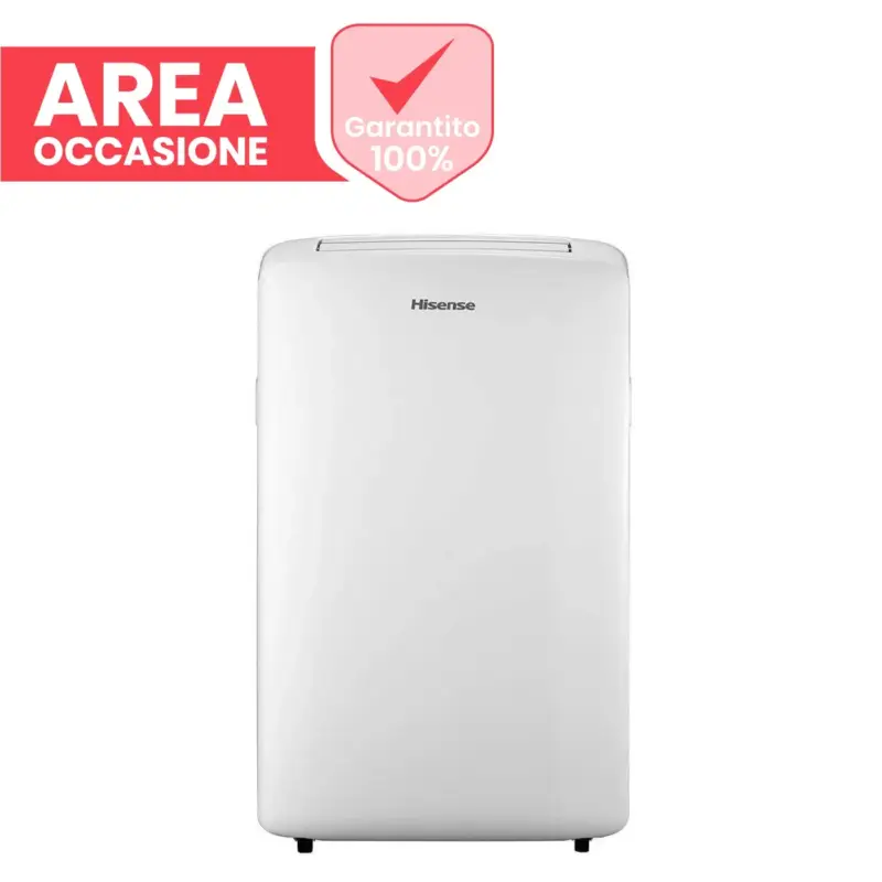 AREA OCCASIONI Climatizzatore Condizionatore Hisense Portatile Solo Freddo 9000 Btu APC09 con Gas R290 - Non lasciartelo sfuggire