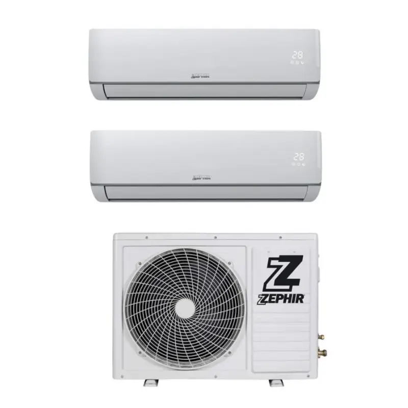 Climatizzatore Condizionatore Zephir Dual Split Inverter serie ZDA 9+9 R-32 9000+9000 - Novità - Risparmia di più