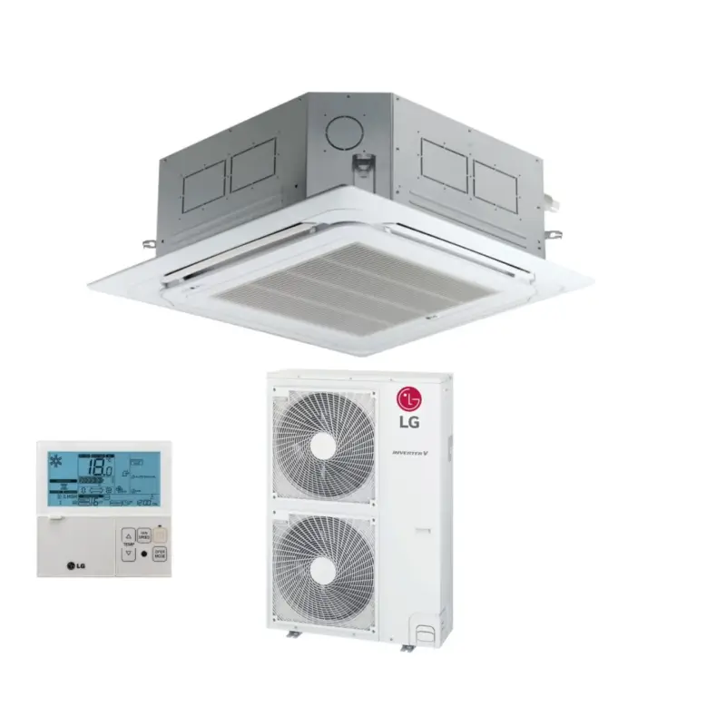 Acquisto sicuro - Climatizzatore Condizionatore LG Cassetta a 4 Vie Inverter 60000 Btu CT60F R-32 Wi-Fi Optional con Comando a Filo e Pannello Incluso - Novità