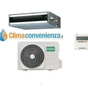 Affrettati | Climatizzatore Condizionatore Fujitsu General Canalizzato Canalizzabile 14000 btu ARHG14LLTB COMPATTA