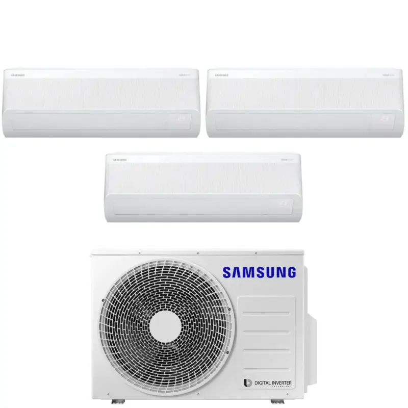 Solo questa settimana - Climatizzatore Condizionatore Samsung Trial Split Inverter serie WINDFREE AVANT S2 9+12+18 con AJ068TXJ3KG R-32 Wi-Fi Integrato 9000+12000+18000