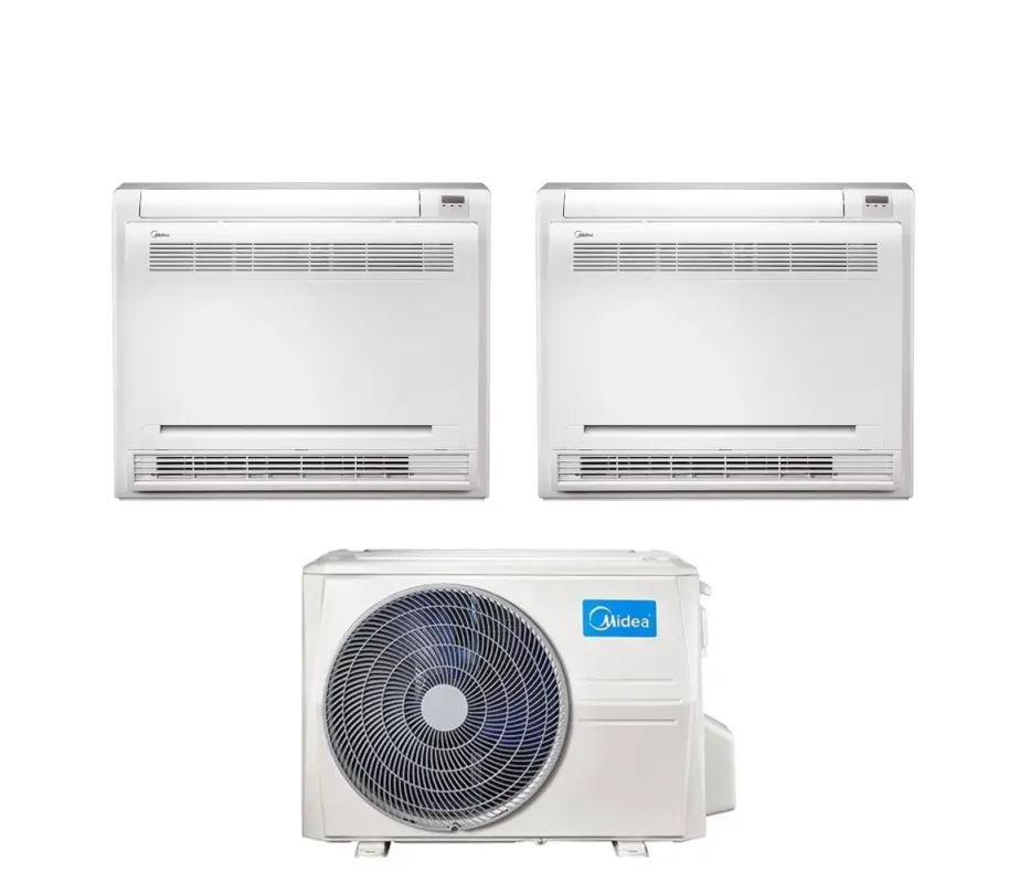 Molto apprezzato - Condizionatore Console Midea Dual Split 12+12 con M3OF-21HFN8-Q R-32 12000+12000