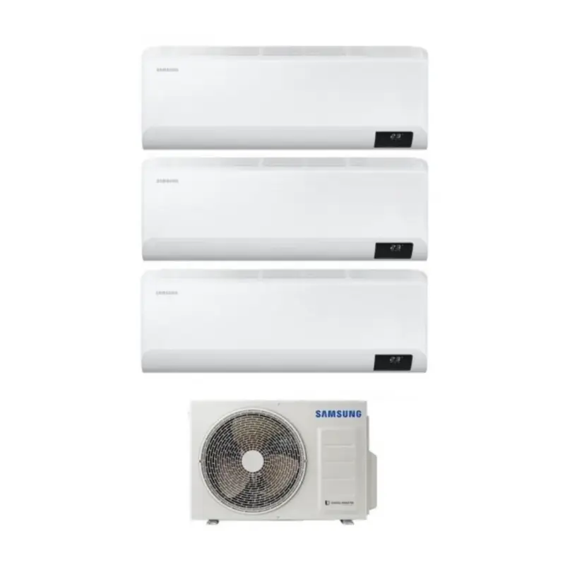 Buon prezzo | Climatizzatore Condizionatore Trial Split Inverter Samsung Serie CEBU 9000+9000+12000 btu con AJ068TXJ3KG A++ Wi-Fi 9+9+12 - NOVITA'
