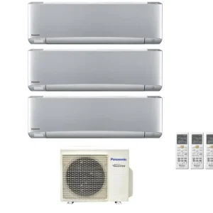 Tra i preferiti - Condizionatore Trial Split Panasonic Etherea Silver 9+9+12 con CU-3Z52TBE R-32 Wi-Fi Integrato