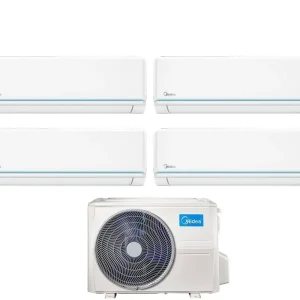 Tra i più venduti | Condizionatore Quadri Split Midea Evolution 9+9+9+18 con M40B-36HFN8 R-32 Wi-Fi Integrato
