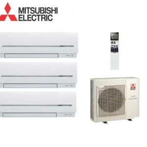 Top vendite - CLIMATIZZATORE CONDIZIONATORE MITSUBISHI ELECTRIC TRIAL SPLIT 12+12+12 INVERTER SERIE SF 12000+12000+12000 CON MXZ-3E68VA NEW