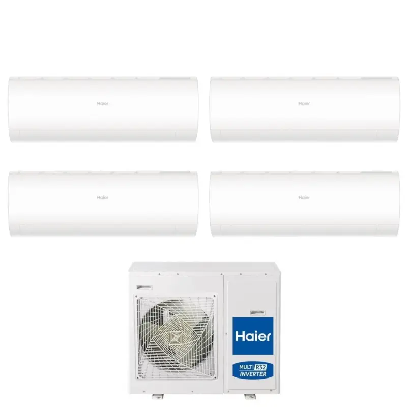 Acquista subito - Climatizzatore Condizionatore Haier Quadri Split Inverter serie PEARL 7+7+9+12 con 4U75S2SR5FA R-32 Wi-Fi Integrato 7000+7000+9000+12000
