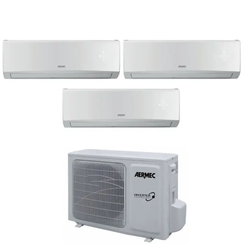 Climatizzatore Condizionatore Aermec Trial Split Inverter Serie SLG 9+12+12 con MLG630 R-32 Wi-Fi Optional 9000+12000+12000 | Grande affare