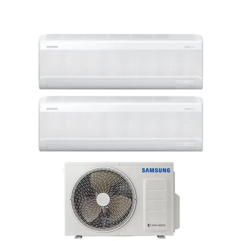 Condizionatore Samsung Dual Split WINDFREE ELITE S2 7+9 con AJ040TXJ2KG R-32 Wi-Fi integrato | Compra ora