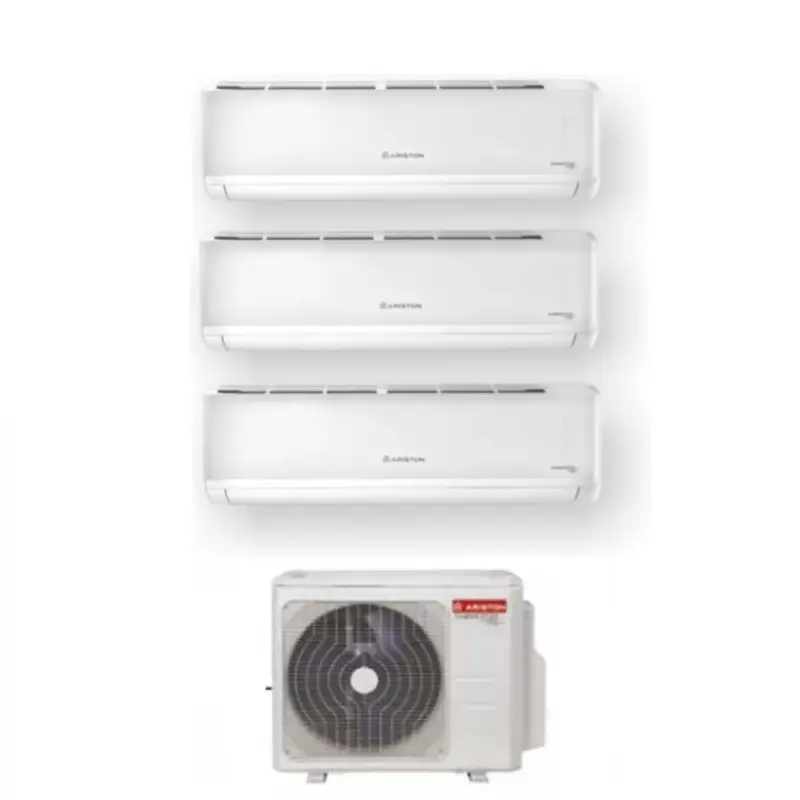 Climatizzatore Condizionatore Ariston Trial Split Inverter serie ALYS 9+9+18 con QUAD 110 XD0C-O R-32 Wi-Fi Optional 9000+9000+18000 | Promozione speciale