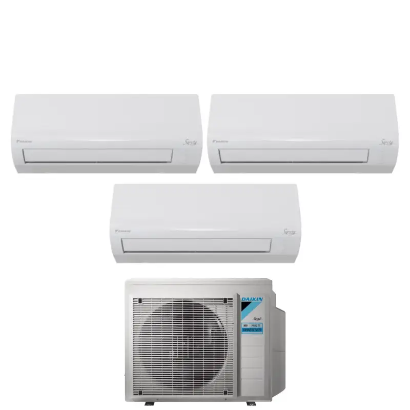 Climatizzatore Condizionatore Daikin Trial Split Inverter serie SIESTA 9+9+12 con 3AMXF52A R-32 Wi-Fi Integrato 9000+9000+12000 - Prezzo speciale