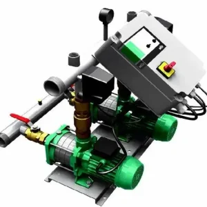 Molto apprezzato | Gruppo di pressurizzazione idrica a pressostati Wilo monofase P2 0,75 kW COE-2MHIL305-EM/BC 2982787
