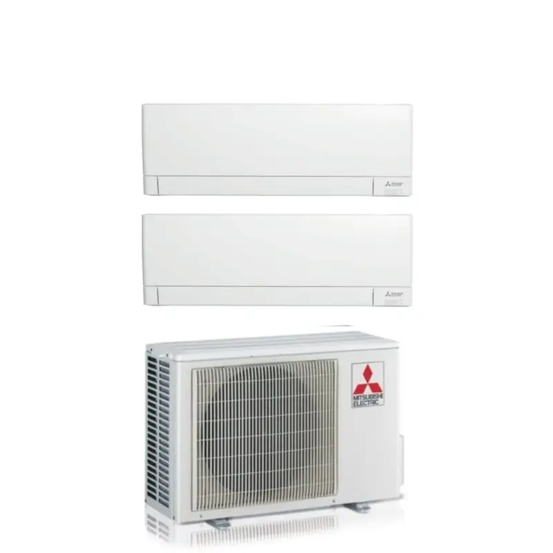 Qualità superiore | AREA OCCASIONI Climatizzatore Condizionatore Mitsubishi Electric Dual Split Inverter Linea Plus serie MSZ-AY 9+12 btu con MXZ-2F53VF Wi-Fi Integrato R-32 9000+12000 A+++ AO844