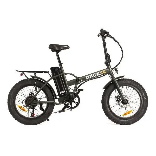 Grande successo - Electric Bike Nilox X8 PLUS 30NXEB20V002V3 Gomme FAT da 20x4 Batteria Removibile da 36 V – 13 Ah (468 Wh) Cambio SHIMANO a 7 Velocità Motore Brushless High Speed da 36V - 250W