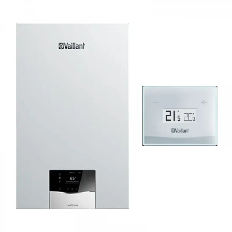 Appena aggiunto - Caldaia a Condensazione Vaillant ecoTEC Plus VMW 26 CS/1-5 CFI Metano/Gpl Wi-Fi con Kit Scarico Fumi
