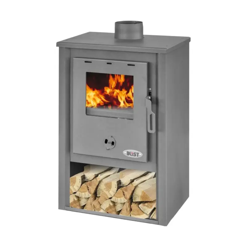 Stufa a Legna Blist B1 9 kW nero antracite | Ordinabile