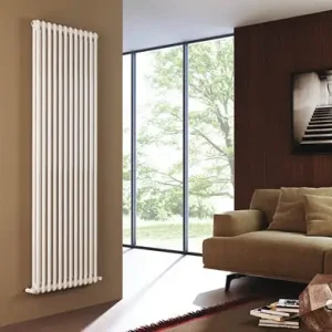 Batteria completa Radiatore Termosifone in acciaio tubolare Cordivari Ardesia 2 Colonne da 3 a 20 elementi h 1800 mm interasse 1744 mm tappi e riduzioni inclusi 20 elementi h. 1800 | Ordina ora