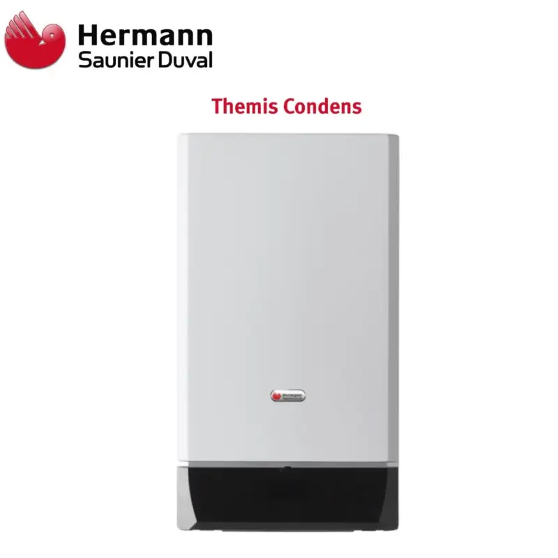 Appena arrivato - Caldaia a Gas a Condensazione Hermann Saunier Duval Modello THEMIS CONDENS 27 kW Metano Completa di Kit Scarico Fumi