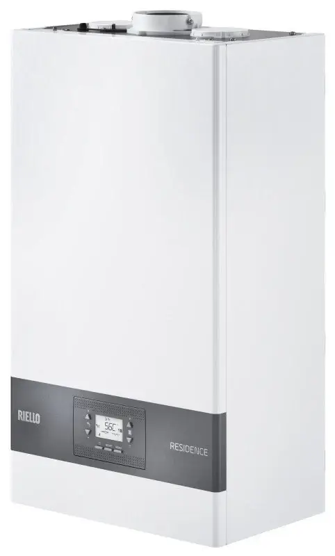 Ora disponibile - Caldaia a Condensazione Riello RESIDENCE 25 KIS 20139525 Gpl Low NOx Classe A Completa di Kit Fumi