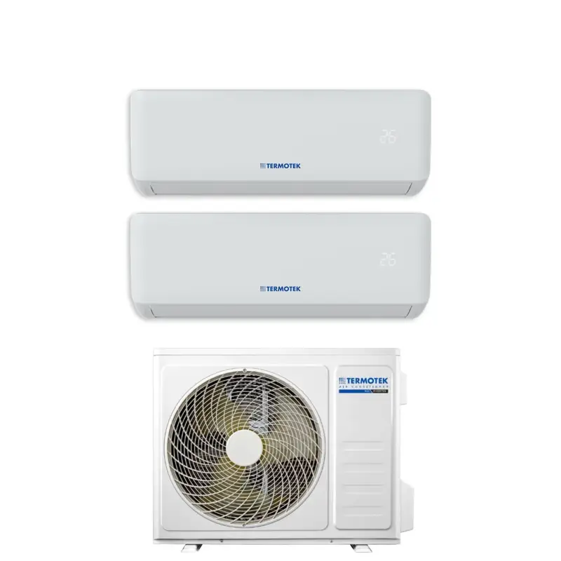 Affrettati | Climatizzatore Condizionatore Termotek Dual Split Inverter Serie AIRPLUS+ 12+12 con 2C R-32 Wi-Fi Integrato 12000+12000