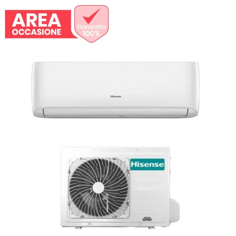 Ordina ora | AREA OCCASIONI Climatizzatore Condizionatore Hisense Inverter serie EASY SMART 9000 Btu CA25YR05G + CA25YR05W R-32 Wi-Fi Optional Classe A++/A+