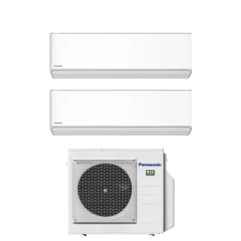 Offerta in scadenza - Condizionatore Dual Split Panasonic Etherea White 9+18 con CU-3Z68TBE R-32 Wi-Fi Integrato