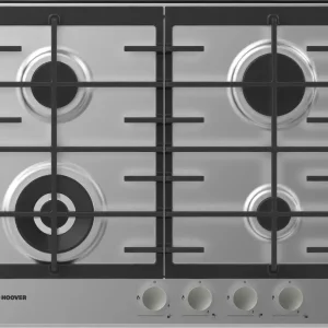 Piano Cottura A Gas Candy Hoover HHG6BF4MX 4 Fuochi (L59,5xP51) Acciaio Inox - Occasione