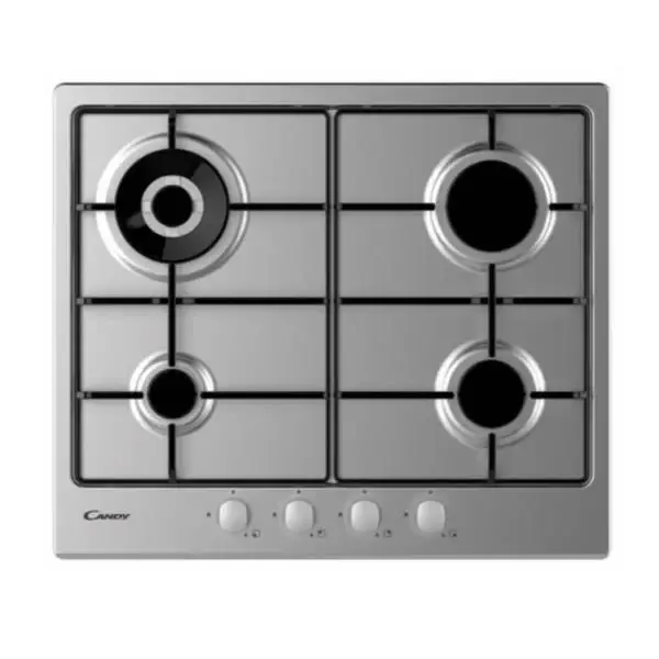 Piano Cottura A Gas Candy CHW6BR4WX Collezione Smart 4 Fuochi (L59,5xP51) Acciaio Inox - Appena arrivato