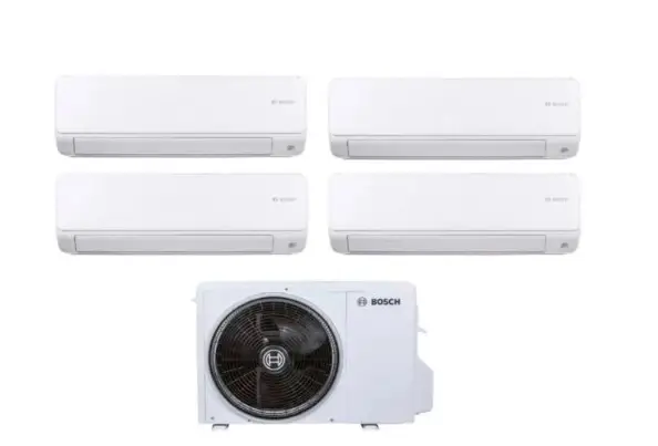 Climatizzatore Condizionatore Bosch Quadri Split Inverter serie CLIMATE 6000i 9+9+12+12 con CL5000M 82/4 E R-32 Wi-Fi Optional 9000+9000+12000+12000 - Occasione