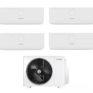 Acquista online | Climatizzatore Condizionatore Bosch Quadri Split Inverter serie CLIMATE 3000i 7+7+9+12 con CL5000M 82/4 E R-32 Wi-Fi Optional 7000+7000+9000+12000
