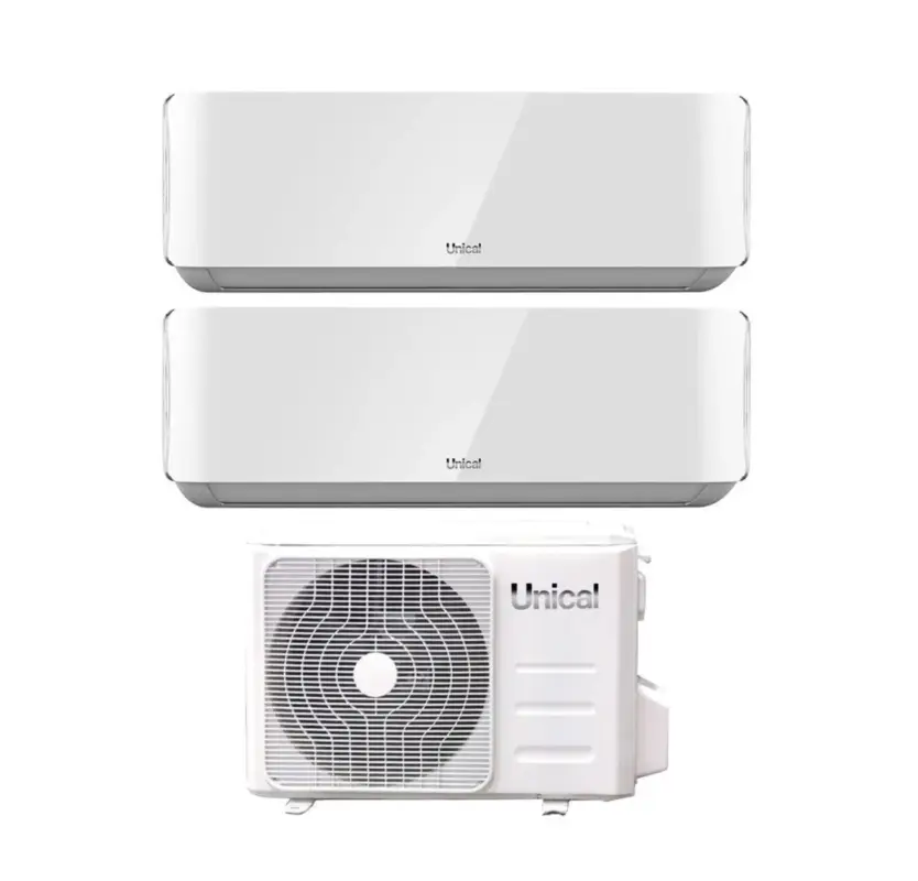 Condizionatore Dual Split Unical Air Cristal 10+13 (9+12) con KMX4 28HE R-32 Wi-Fi Optional - Prezzo d'offerta