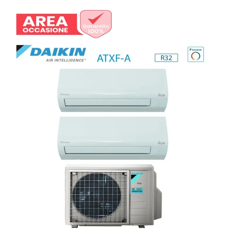 AREA OCCASIONI Climatizzatore Condizionatore Daikin Dual Split Inverter serie SIESTA 9+12 con 2AMXF40A R-32 Wi-Fi Optional 9000+12000 | Offerta