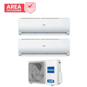 AREA OCCASIONE Climatizzatore Condizionatore Haier Dual Split Inverter serie GEOS PLUS 9+9 con 2U50MEFFRA R-32 Wi-Fi Integrato 9000+9000 - Acquista online